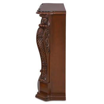 Semineu electric premium PERLA MINI, 1200 x 1020 x 330 mm, maro nuc - 1