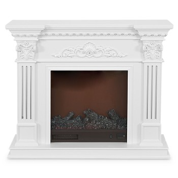 Semineu electric premium MARSEILLE, 1200 x 1020 x 330 mm, alb - 1