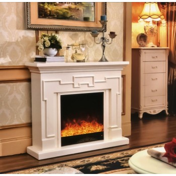 Semineu electric premium MORFEI, 1200 x 1020 x 330 mm, alb - 1