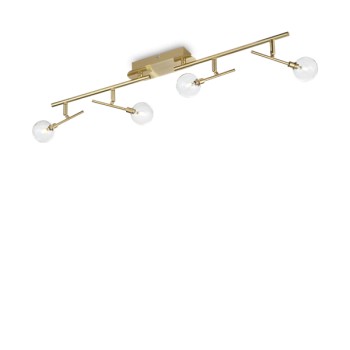 Plafoniera MARACAS PL4 200354 Ideal Lux, auriu satinat - 1