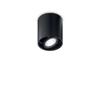 Spot rotund MOOD PL1 243924 Ideal Lux, D9, GU10, 1x28W,  negru - 1