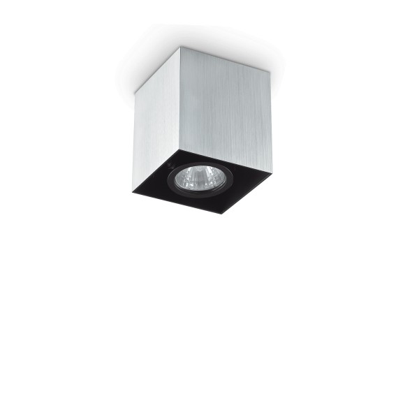 Spot patrat MOOD PL1 140926 Ideal Lux, L9, GU10, 1x28W,  aluminiu - 1