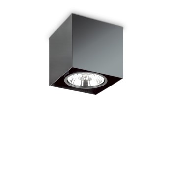 Spot patrat MOOD PL1 243931 Ideal Lux, L15, GU10, 1x50W,  negru - 1