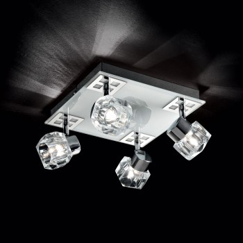 Plafoniera NOSTALGIA PL4 077963 Ideal Lux, crom - 1