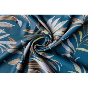 Material draperie BAHAMAS Mendola, decor albastru - 1