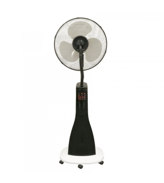 Ventilator de podea cu umidificator Home SFM 40/WH, 3 trepte de ventilatie, 90W, cu telecomanda, alb - 1