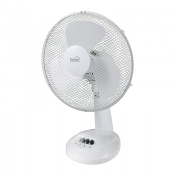 Ventilator de birou Home TF 31, 3 trepte de ventilatie, 40W, alb