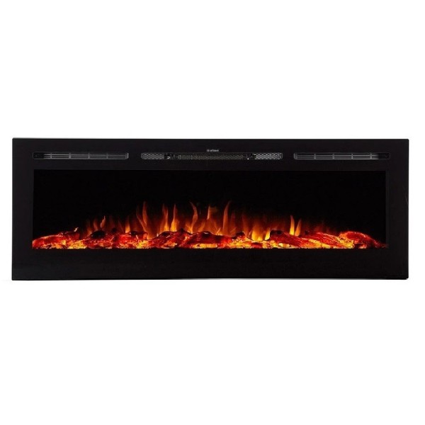 Semineu electric incorporabil ArtFlame HERACLES, 1828 x 544 x 140 mm, negru, cu telecomanda - 2