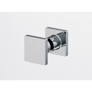 Cabina de dus SanSwiss ANNEA 120x90 AN13+ANT, cu usa pivotanta stanga + perete fix, profil  lucios, sticla securizata 6mm - 1