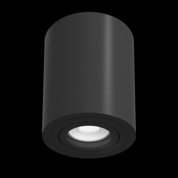 Spot rotund orientabil Alfa C016CL-01B MAYTONI, D8.5, GU10, 1x50W,  negru - 1