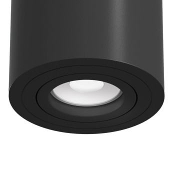 Spot rotund orientabil Alfa C016CL-01B MAYTONI, D8.5, GU10, 1x50W,  negru - 1