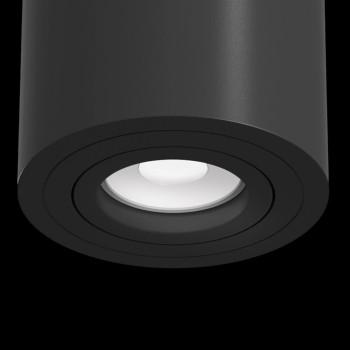 Spot rotund orientabil Alfa C016CL-01B MAYTONI, D8.5, GU10, 1x50W,  negru - 1