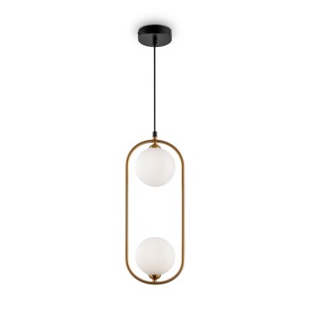 Pendul Ring MAYTONI,  G9, 2x25W, alama-MOD013PL-02BS - 1