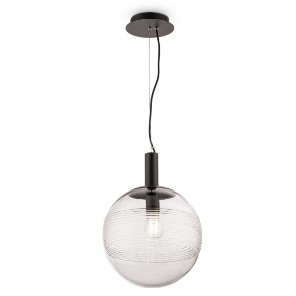 Pendul Perlas MAYTONI, D28, E27, 1x60W, negru-P061PL-01GR - 1