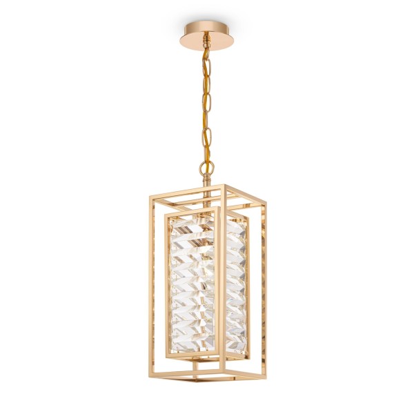 Pendul Tening MAYTONI, D25, E14, 1x60W, gold-MOD060PL-01G - 1