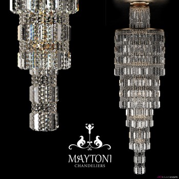 Candelabru Niagara MAYTONI, D51, E14, 16x60W, gold-DIA003-PT50-G - 1