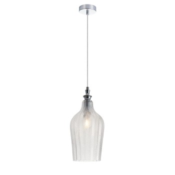 Pendul Festa MAYTONI, D18, E27, 1x60W, crom-P033PL-01CH - 1