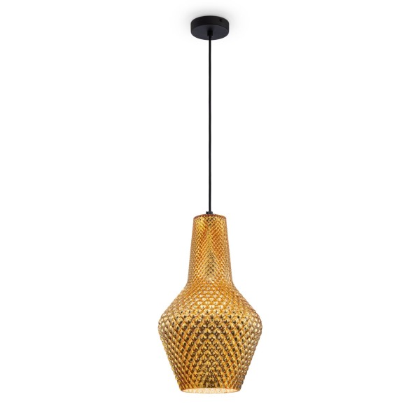 Pendul Tommy MAYTONI, D25, E27, 1x40W, negru-P055PL-01B - 1