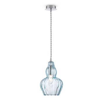 Pendul Eustoma MAYTONI, D16, E14, 1x40W, nichel-MOD238-PL-01-BL - 1