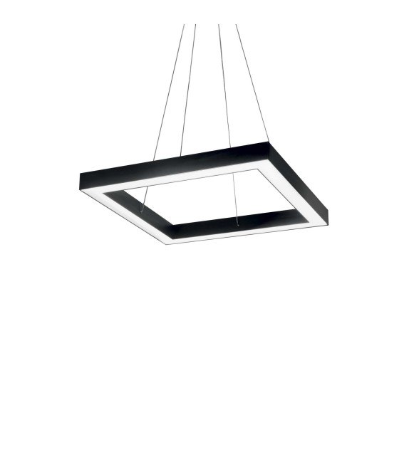 Lustra ORACLE Square D50, 245669 Ideal Lux, LED 35W, negru - 1