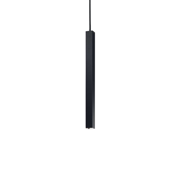 Pendul ULTRATHIN d040 square, 194202, Ideal Lux, LED 11,5W, negru - 1
