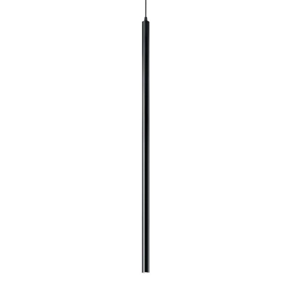Pendul ULTRATHIN d100 round, 142913, Ideal Lux, LED 11,5W, negru - 1