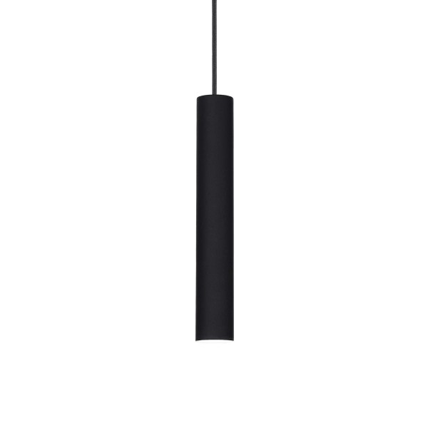 Pendul TUBE, 211466, Ideal Lux, LED 9W, negru - 1