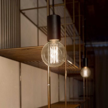 Pendul HUGO SP1, 139685, Ideal Lux, negru - 1