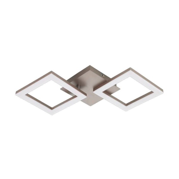Plafoniera HUERTA 75178 Eglo, LED 16W, 1600lm, nichel - 1