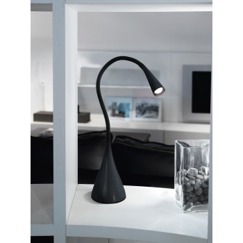 Lampa de birou SNAPORA 94677 EGLO, LED 3.5W 330lm 3000K, Negru - 1