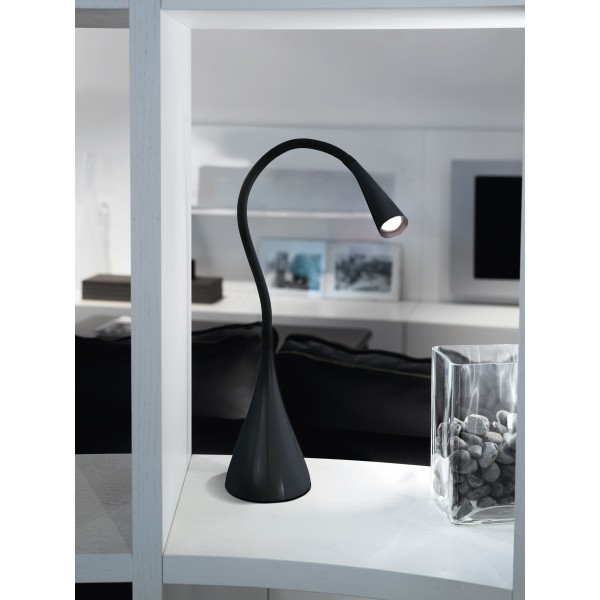 Lampa de birou SNAPORA 94677 EGLO, LED 3.5W 330lm 3000K, Negru - 1