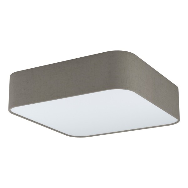 Plafoniera  PASTERI SQUARE 99091 EGL, E27 5X25W, Gri Maroniu, - 1