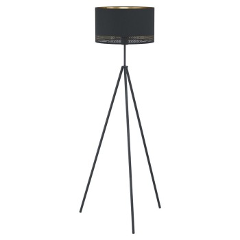 Lampa de podea ESTEPERRA 99279 EGLO , E27 1X40W, Negru, Auriu - 1