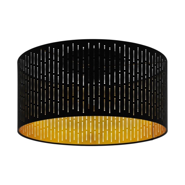 Plafoniera VARILLAS 98311 EGLO, E27 1X40W, Ø475mm, Negru, Auriu - 1