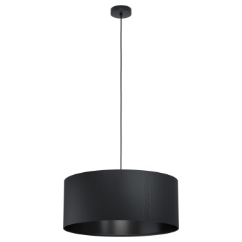 Pendul MASERLO 1 99043 EGLO, E27 1X60W, Ø530mm, Negru - 1