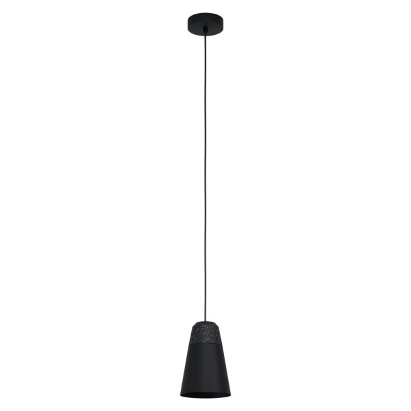 Pendul CANTERRAS 99544 EGLO, E27 1x40W, Negru - 1