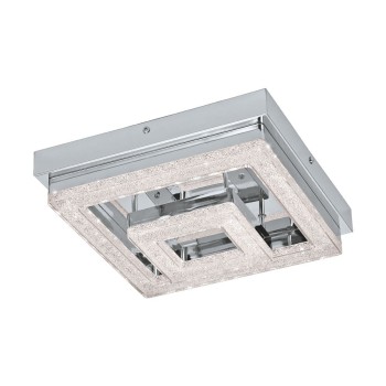Plafoniera FRADELO 95659 EGLO, LED 4X2W, 920lm, 3000K, Cristal, Crom, Transparent - 1