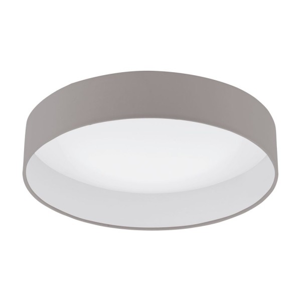 Plafoniera PALOMARO 1 96539 EGLO, LED 18W, 2000lm, 3000K, Ø405mm, Textil, Gri Maroniu - 1