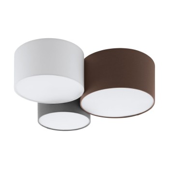 Plafoniera PASTORE 97479 EGLO , E27 3X60W, Maro Antracit - 1