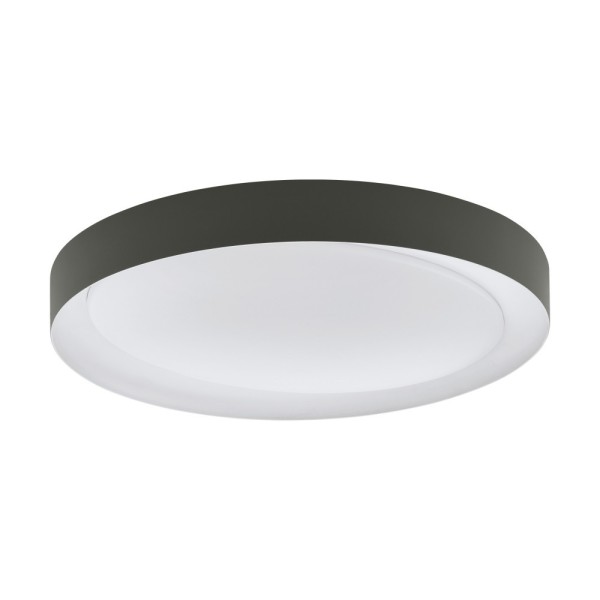 Plafoniera LAURITO 99782 EGLO, LED 24W, 2160lm, 3000K, Otel, Alb, Plastic, Gri, Alb - 1