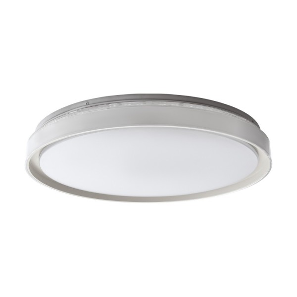 Plafoniera SELUCI 99779 EGLO, LED 4X10W, 4600lm, 2700K, Otel, Alb, Plastic, Alb, Transparent - 1