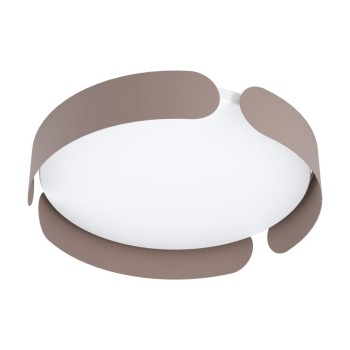 Plafoniera VALCASOTTO 99623 EGLO, LED 24W, 2050lm, 3000K, Otel, Alama, Plastic, Alb - 1
