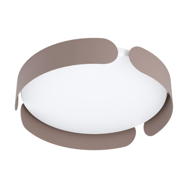 Plafoniera VALCASOTTO 99623 EGLO, LED 24W, 2050lm, 3000K, Otel, Alama, Plastic, Alb - 1