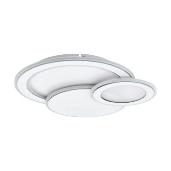Plafoniera MENTALURGIA 99397 EGLO, LED 11W, 1600lm, 3000K, Otel, Alb - 1