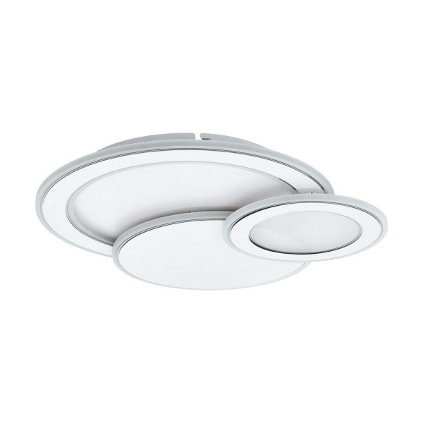 Plafoniera MENTALURGIA 99397 EGLO, LED 11W, 1600lm, 3000K, Otel, Alb - 1