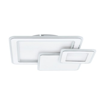 Plafoniera MENTALURGIA 99398 EGLO, LED 12W, 1800lm, 3000K, Otel, Plastic, Alb - 1