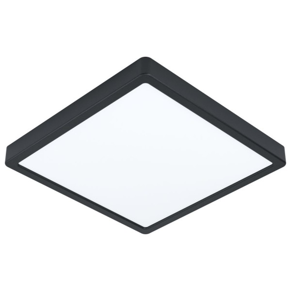 Plafoniera FUEVA 5 99271 EGLO, LED 20.5W, 2400lm, 3000K, Otel, Negru - 1