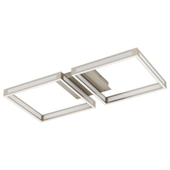 Plafoniera ALTAFLOR 99785 EGLO, LED 8X2,8W, 3040lm, 3000K, Nichel mat - 1