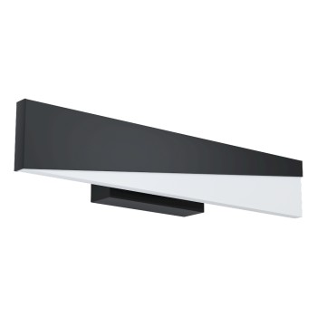 Aplica de perete ISIDRO 99563 EGLO, LED 9W, 1050lm, 3000K,Negru - 1