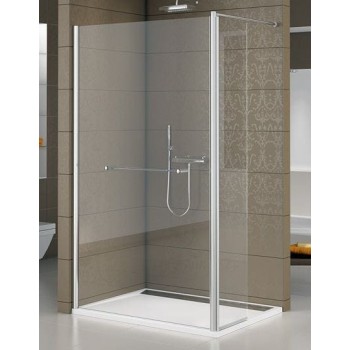 Cabina de dus SanSwiss FUN FUD212005007, 120x40xH200cm, profil crom, sticla securizata 6mm - 1